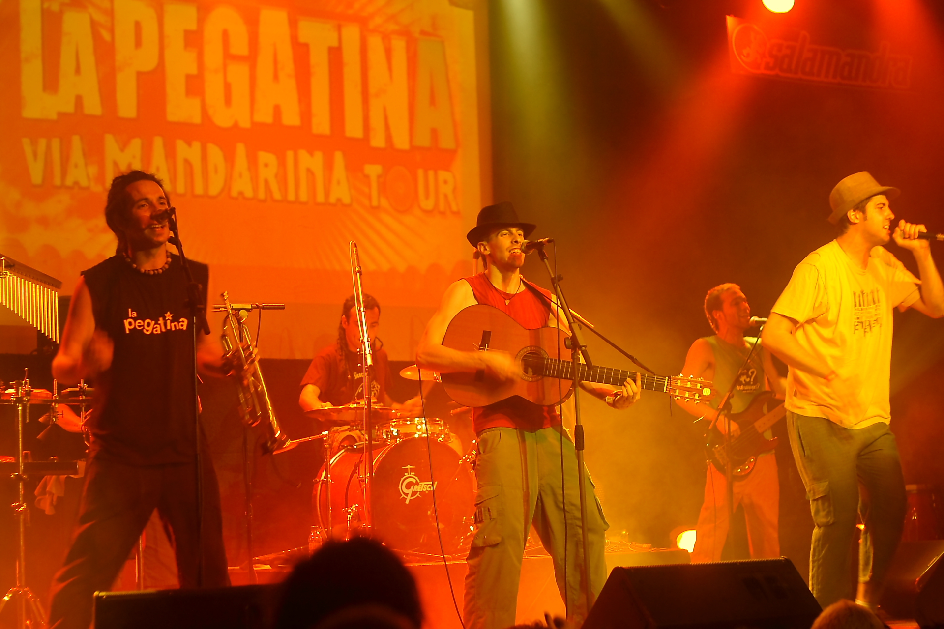 La Pegatina, Via Mandarina Tour, Sala Salamandra, Barcelona, Spanien, 2009